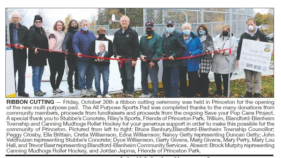ribbon cutting - princeton park